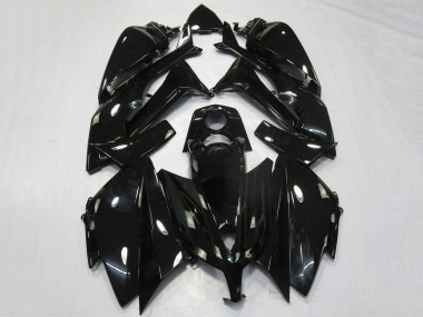 Online Negro Brillante Carenado Moto Yamaha TMAX530 2012-2014
