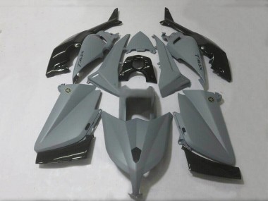 Online Gris Mate Negro Brillante Carenado Moto Yamaha TMAX530 2012-2014