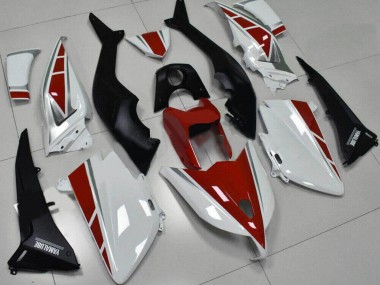 Online Blanco Rojo Plata Yamalube Carenado Moto Yamaha TMAX530 2012-2014