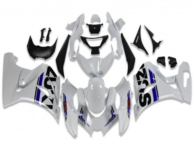 Online Blanco Azul Negro Carenado Moto Suzuki GSXR 1000 2017-2024