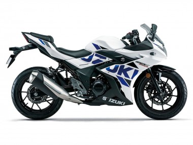 Online Blanco Azul Negro Carenado Moto Suzuki GSX250R 2017-2020