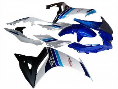 Online Blanco Azul Negro Carrera Carenado Moto Suzuki GSX250R 2017-2020