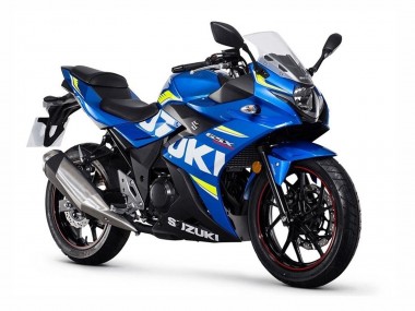Online Azul Amarillo Carenado Moto Suzuki GSX250R 2017-2020