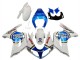 Online Blanco Azul Lucky Strike Motul Carenado Moto Suzuki SV650 2003-2013