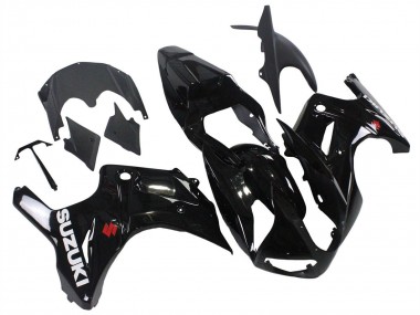 Online Negro Brillante Carenados Moto Suzuki SV650 2003-2013