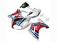 Online Blanco Rojo Azul Martini Carenado Moto Suzuki SV650 2003-2013