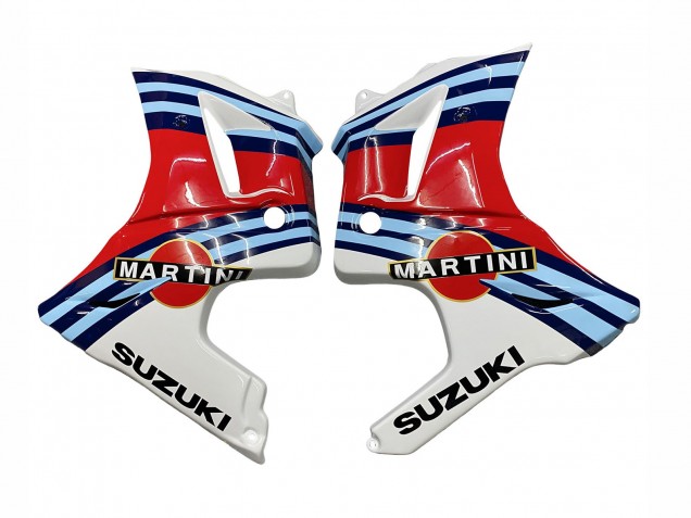 Online Blanco Rojo Azul Martini Carenado Moto Suzuki SV650 2003-2013
