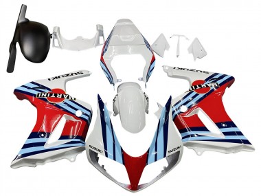 Online Blanco Rojo Azul Martini Carenado Moto Suzuki SV650 2003-2013