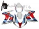 Online Blanco Rojo Azul Martini Carenado Moto Suzuki SV650 2003-2013