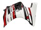 Online Blanco Rojo Negro Carenado Moto Suzuki SV650 2003-2013
