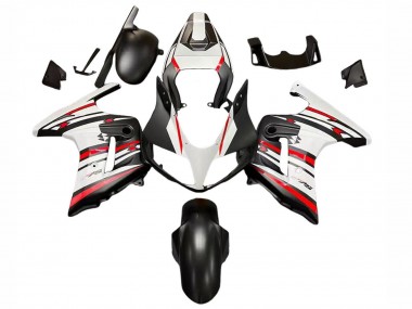 Online Blanco Rojo Negro Carenado Moto Suzuki SV650 2003-2013