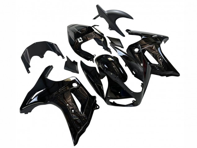 Online Negro Brillante Carenado Moto Suzuki SV650 2003-2013
