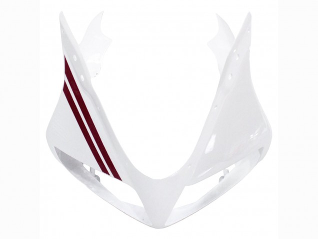 Online Blanco Rojo Oscuro Línea Carenado Moto Suzuki SV650 2003-2013
