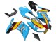 Online Azul Amarillo Rojo Plata Tiburón Carenado Moto Suzuki SV650 2003-2013