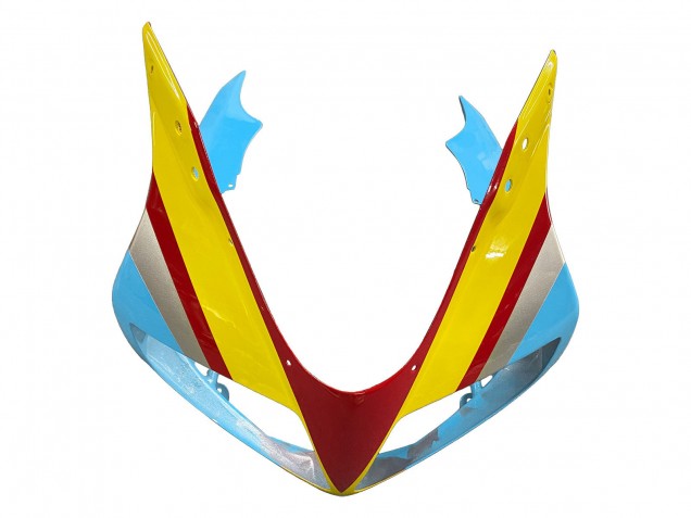 Online Azul Amarillo Rojo Plata Tiburón Carenado Moto Suzuki SV650 2003-2013