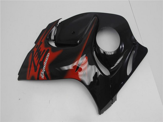 Online Negro Brillante Rojo Carenado Moto Suzuki GSXR 1300 Hayabusa 2008-2020