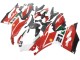 Online Blanco Rojo Verde Negro Mate Corse 21 Carenado Moto Ducati Panigale V2 2020-2024