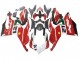 Online Blanco Rojo Verde Negro Mate Corse 21 Carenado Moto Ducati Panigale V2 2020-2024