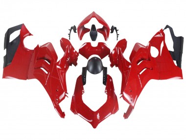 Online Rojo Negro Mate Carenados Moto Ducati Panigale V4 V4S 2020-2021