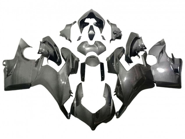Online Negro FibraCarbono Estilo Carenado Moto Ducati Panigale V4 V4S 2018-2019