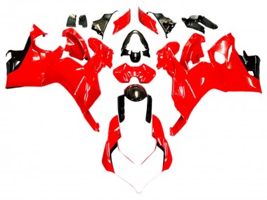 Online Blanco Rojo Negro Brillante Carenado Moto Ducati Panigale V4 V4S 2018-2019