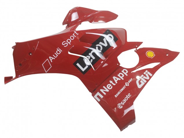 Online Rojo Negro Brillante Lenovo 117 Carenados Moto Ducati Panigale V4 V4S 2020-2021