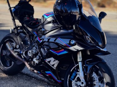 Online Negro Azul Rojo Carenado Moto BMW S1000RR 2023-2024