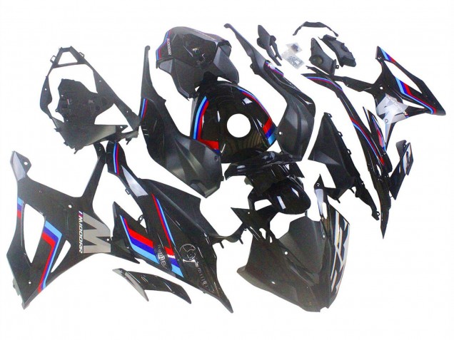 Online Negro Azul Rojo Carenado Moto BMW S1000RR 2023-2024