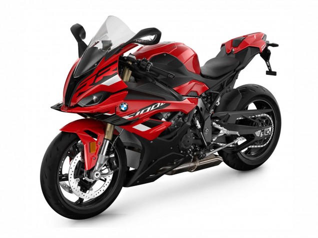 Online Rojo Negro Mate Carenado Moto BMW S1000RR 2023-2024