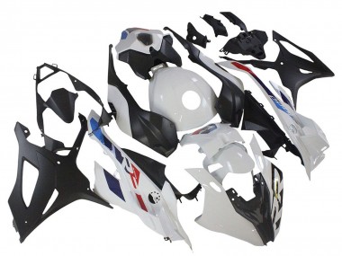 Online Blanco Azul Rojo Negro Mate Carenados Moto BMW S1000RR 2023-2024