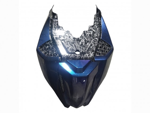 Online Gradiente Azul Púrpura Falsificado FibraCarbono Carenado Moto BMW S1000RR 2019-2022