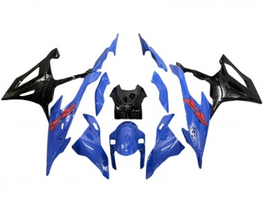 Online Azul Negro Carenados Moto BMW S1000RR 2019-2022