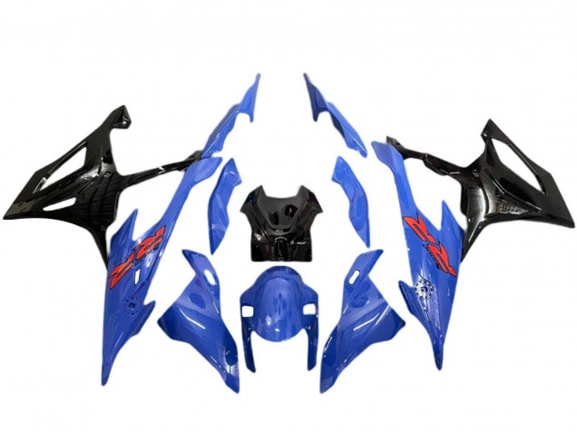 Online Azul Negro Carenados Moto BMW S1000RR 2019-2022