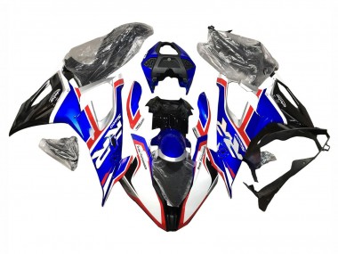 Online Azul Rojo Blanco Negro Carenado Moto BMW S1000RR 2019-2022