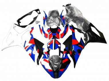 Online Azul Rojo Blanco Carenado Moto BMW S1000RR 2019-2022
