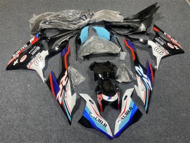 Online Azul Blanco Rojo 98 Carenado Moto BMW S1000RR 2019-2022