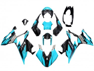 Online Azul Negro Carenado Moto BMW S1000RR 2019-2022