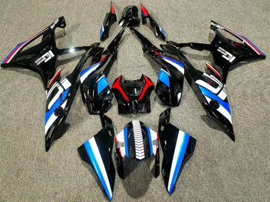 Online Negro Azul Blanco Carenado Moto BMW S1000RR 2019-2022