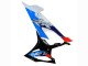 Online Negro Rojo Azul Blanco Carenado Moto BMW S1000RR 2019-2022