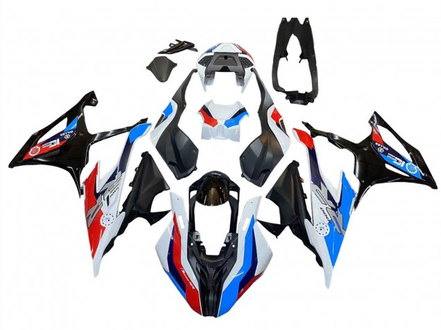 Online Negro Rojo Azul Blanco Carenado Moto BMW S1000RR 2019-2022