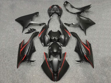 Online Negro Mate Rojo Carenado Moto BMW S1000RR 2019-2022