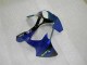 Online Azul Negro Brillante Elf Bridgestone Carenado Moto Kawasaki ZX6R 2000-2002