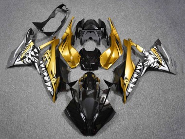 Online Oro Negro Tiburón Carenado Moto BMW S1000RR 2019-2022