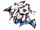 Online Blanco Azul Rojo Negro Carenados Moto BMW S1000RR 2019-2022