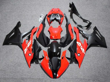 Online Rojo Negro Carenados Moto BMW S1000RR 2019-2022