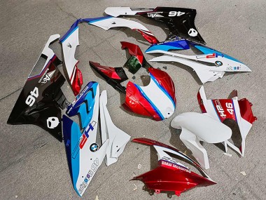 Online Rojo Blanco Azul 46 Carenado Moto BMW S1000RR 2019-2022