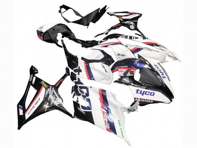 Online Blanco Negro Rosa Oxford Carenado Moto BMW S1000RR 2019-2022