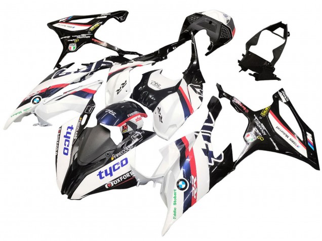 Online Blanco Negro Rosa Oxford Carenado Moto BMW S1000RR 2019-2022