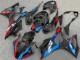 Online Negro Azul Rojo FibraCarbono Carenado Moto BMW S1000RR 2019-2022