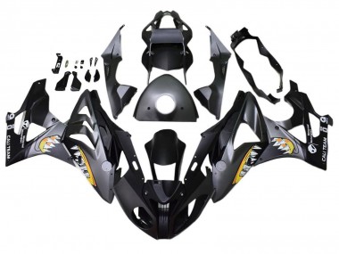 Online Gris Negro Amarillo Tiburón Carenado Moto BMW S1000RR 2017-2018